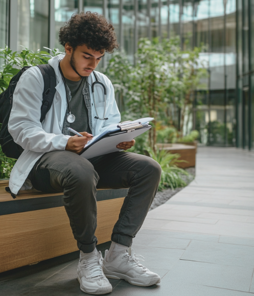 high schoool student involved in clinical research and composing an academic research paper high schoool student involved in clinical research and composing an academic research paper